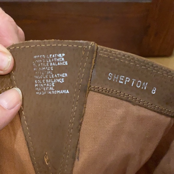 Tan, leather boots. Wore a few times. - Picture 5 of 5